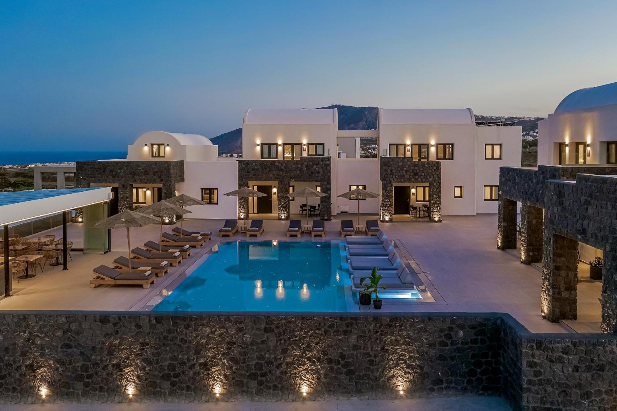 Onyx Hotel & Suites Karterados  Exterior foto